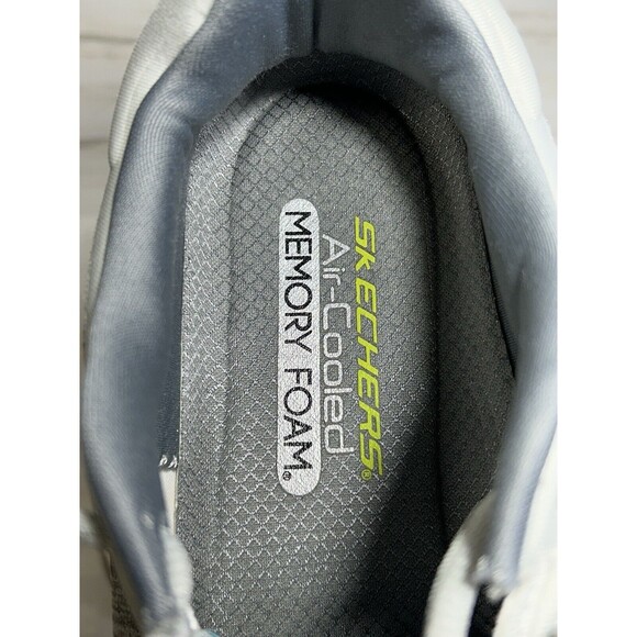 Skechers Pursual Vapor Gray Shoes Memory Foam Sneaker Comfort 11.5 Mens Walking main image 13